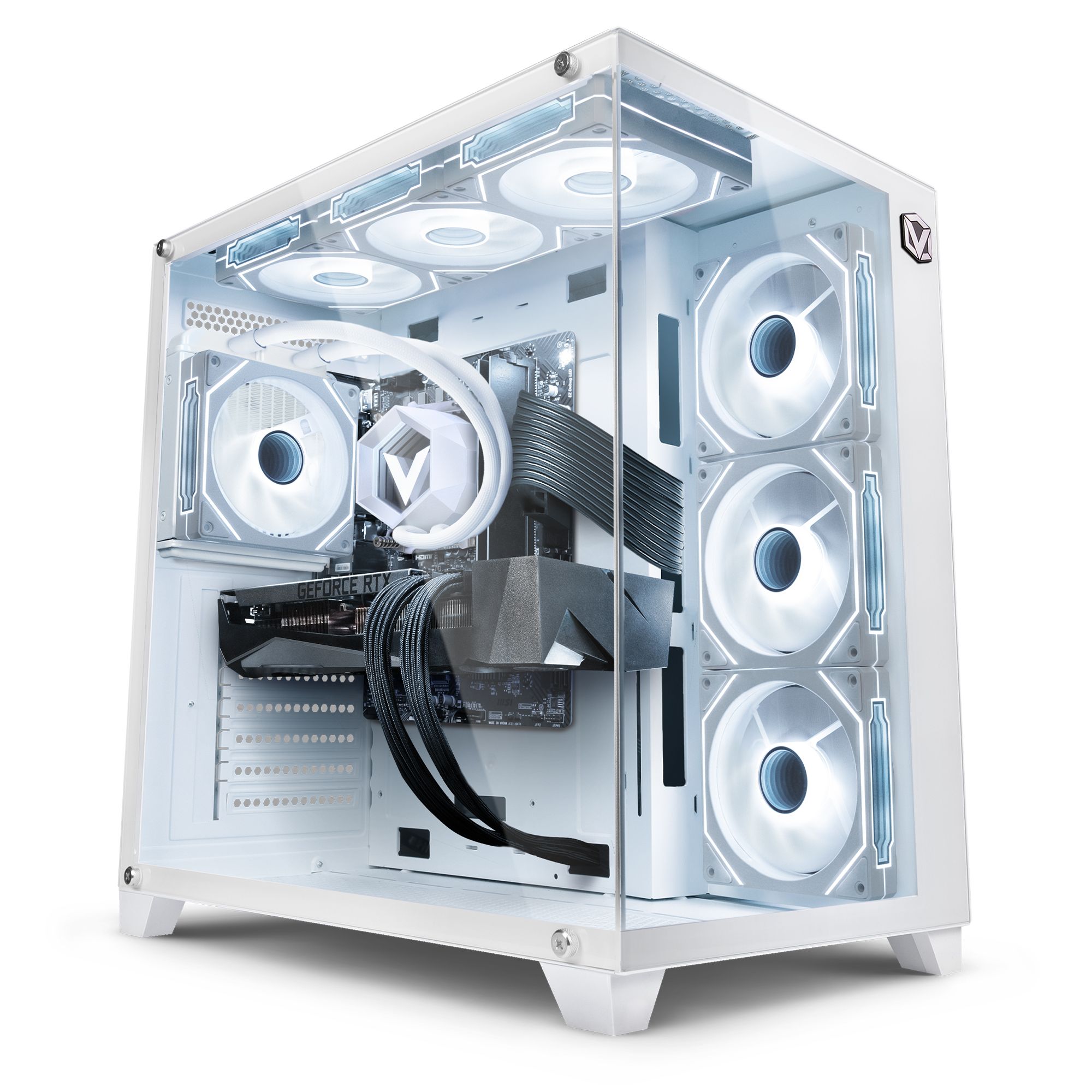 Vibox II 45 PC Gamer Six Core Intel i5 Processeur 4.4GHz Nvidia RTX 3060 12Go RAM NVMe .2 SSD Windows 11 WiFi
