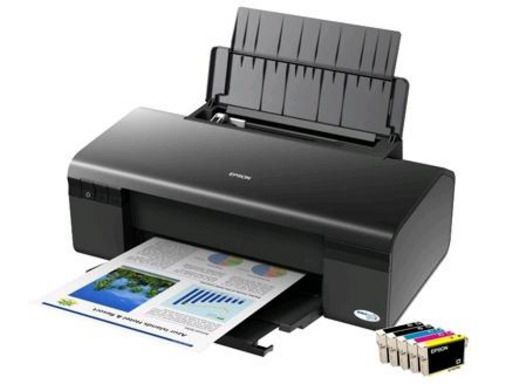 Epson Stylus D120 Imprimante couleur jet d'encre A4Legal 5 760 x 1 440 ppp jusqu'à 37 ppm mono / jusqu'à 20 ppm couleur capacité : 120 feuilles USB - vue 2