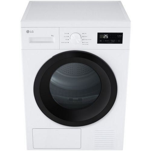 Sèche linge pompe à chaleur 8 kg LG RH8N15WH - vue 2