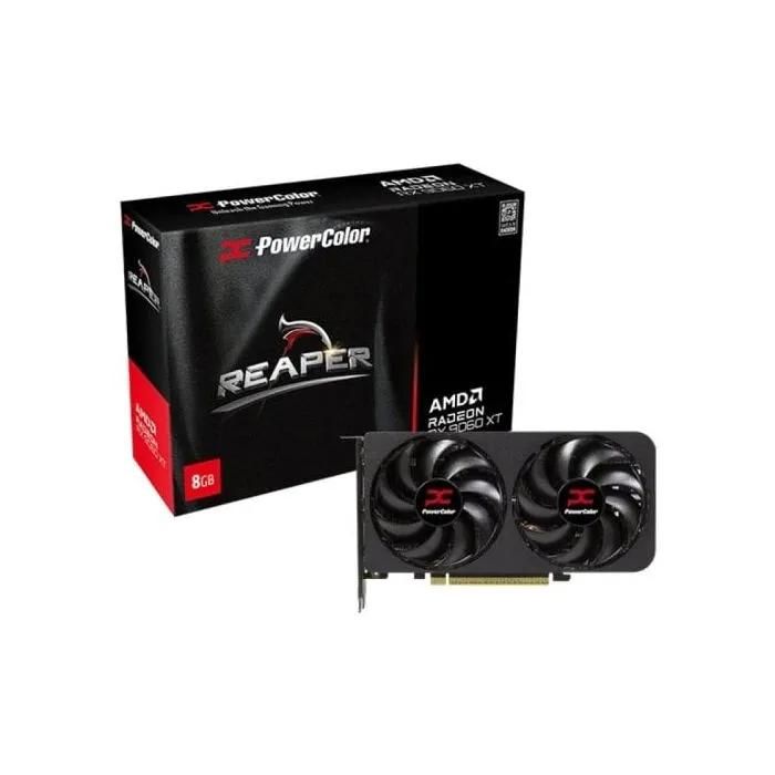 PowerColor Reaper AMD Radeon RX 9060 XT 8GB GDDR6 8 Go Neuf - vue 4