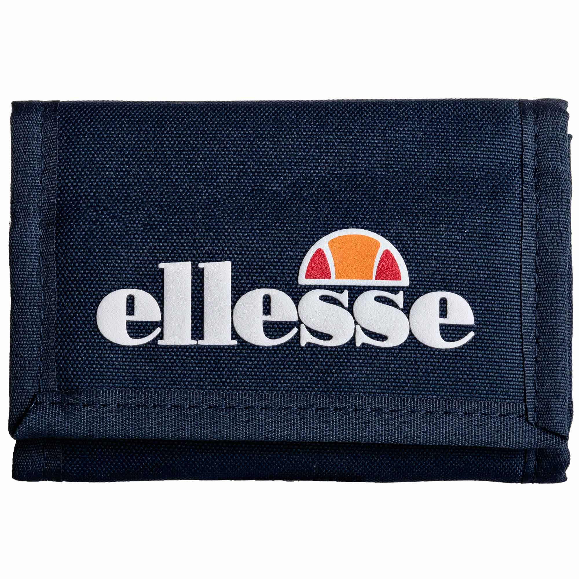 ellesse Porte monnaie unisexe Clarino Wallet logo imprimé fermeture velcro avec compartiments intérieurs