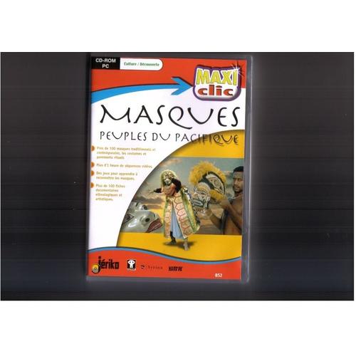 Maxi Clic : Masques Peuples Du Pacifique Pc