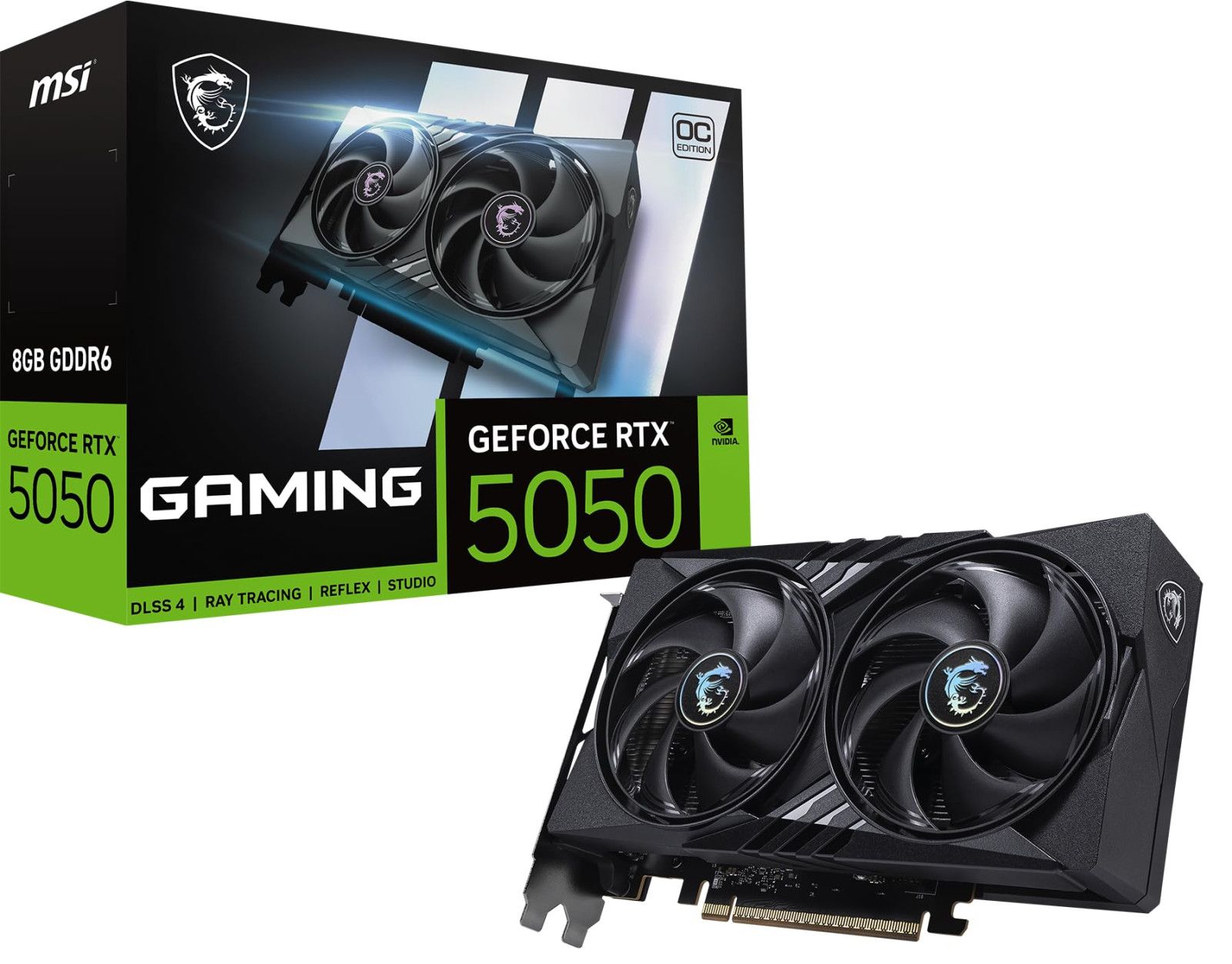 MSI GeForce RTX 5050 8G GAMING OC NVIDIA 8 Go GDDR6