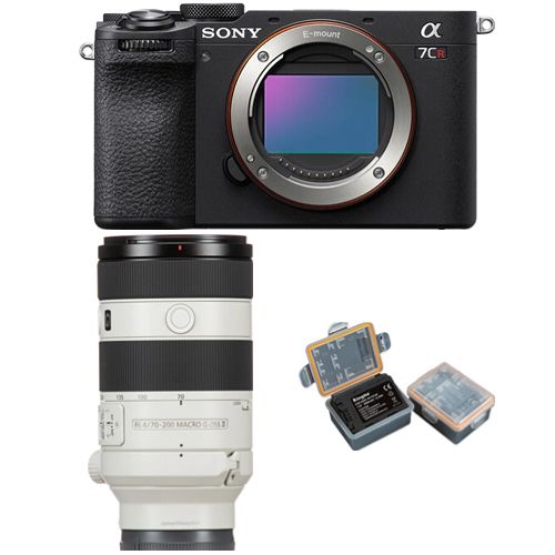 Sony Alpha a7CR + FE 70 200mm f4 Macro G OSS II + Kingma 2000mAh Battery - vue 4
