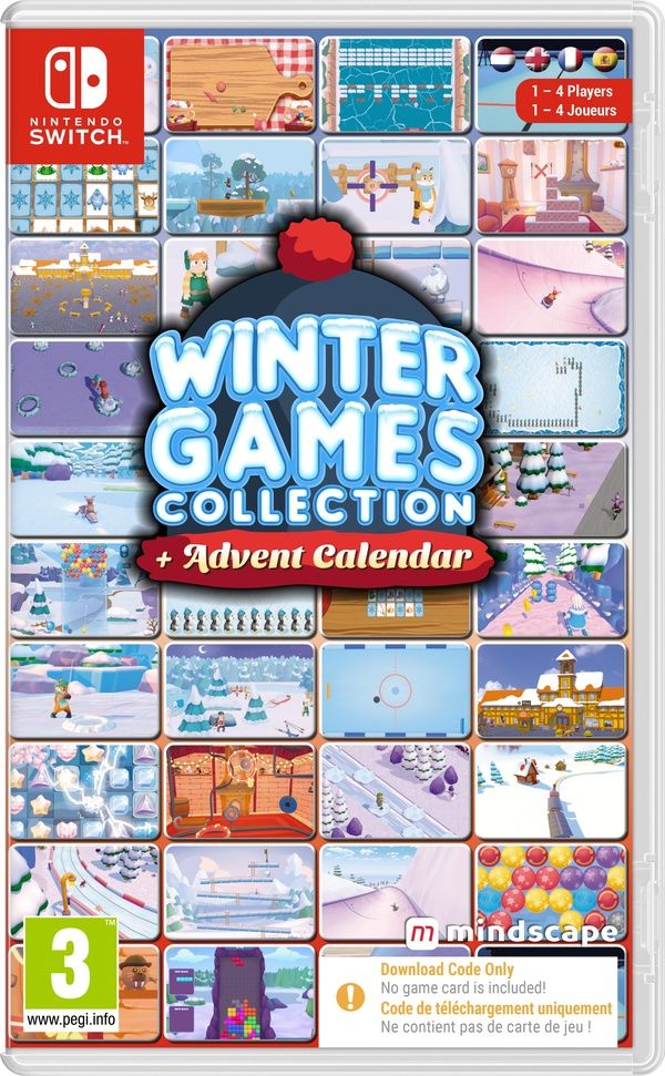 Winter Games Collection + Calendrier de l'Avent (Code in a Box) Switch