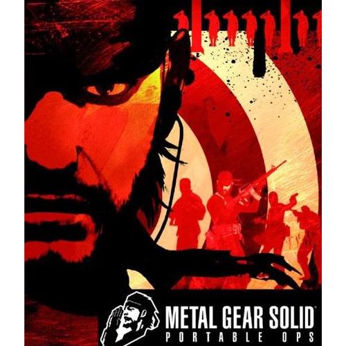 Metal Gear Solid : Portable Ops Psp