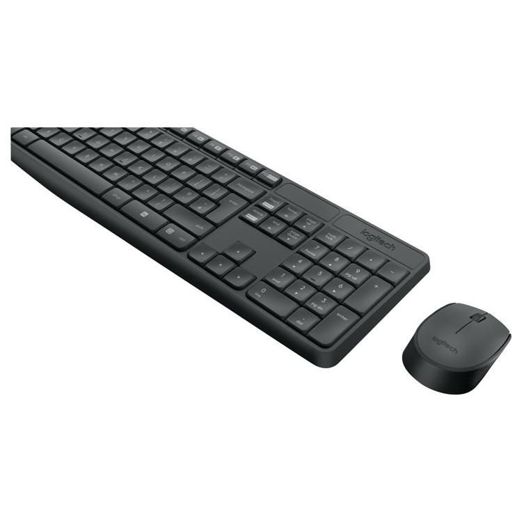 Logitech MK235 Ensemble clavier et sans fil 2.4 GHz QWERTZ Slovaque