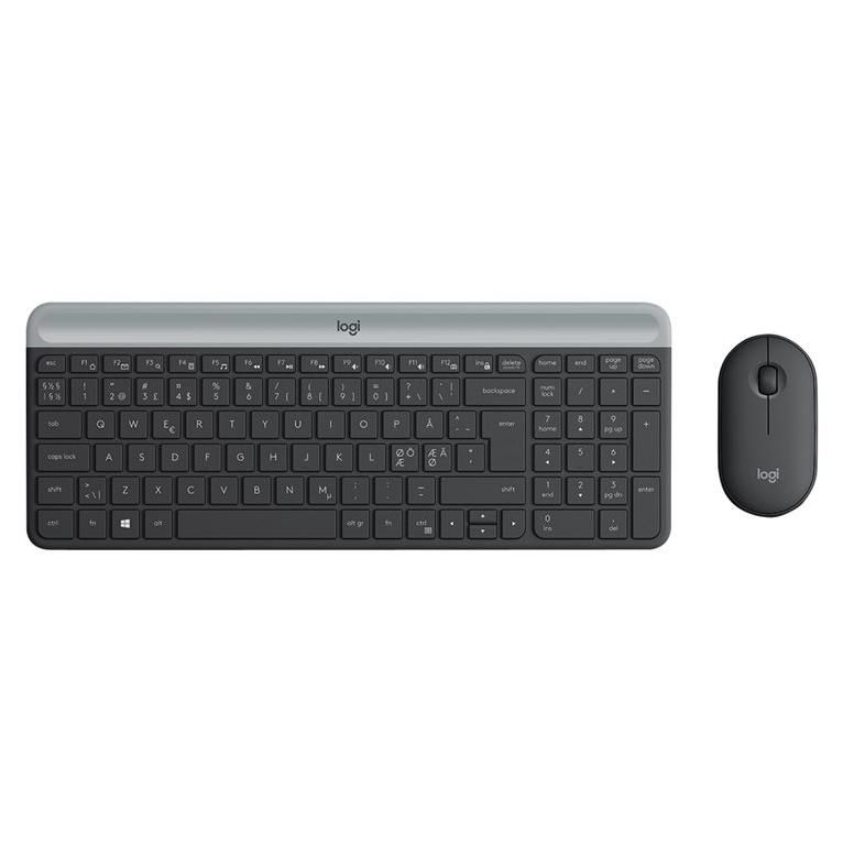 LOGITECH Slim Wireless Combo MK470 - vue 5