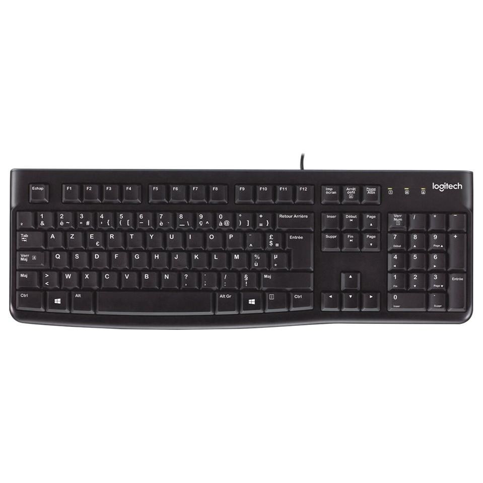 Logitech K120 - Clavier - USB - Français