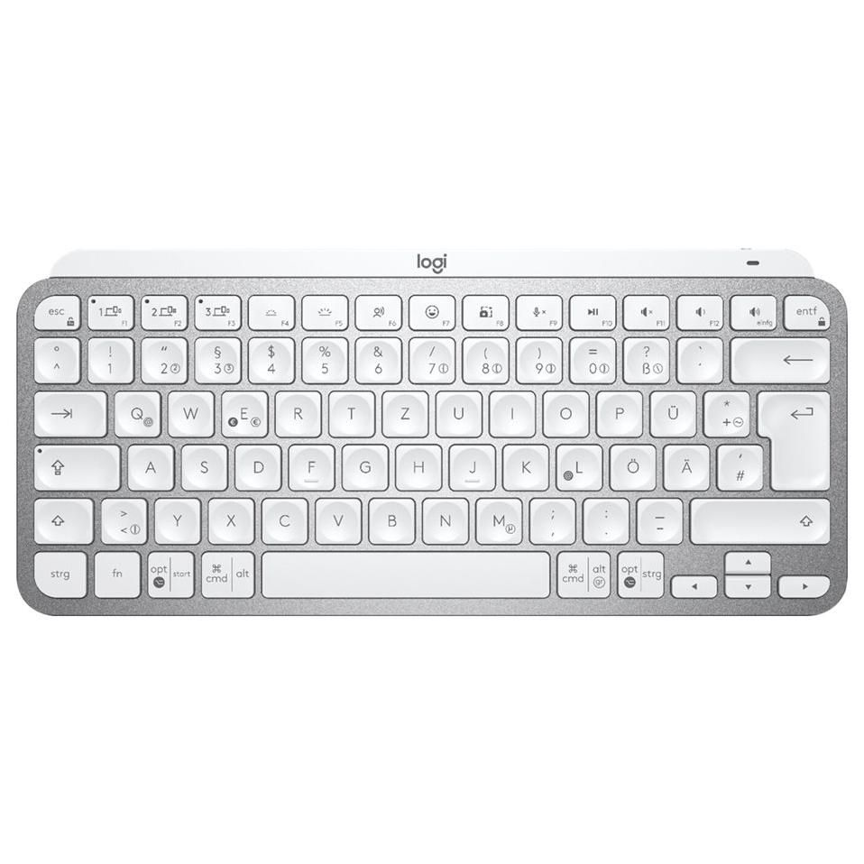 Logitech MX Keys Mini - Clavier rétroéclairé Bluetooth AZERTY Français - gris pâle Logitech MX Keys Mini - Clavier rétroéclairé Bluetooth AZERTY Français - gris pâle