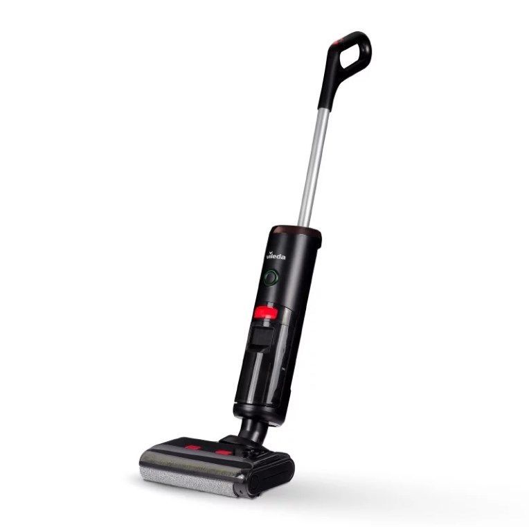 Vileda PureClean S5 Plus Aspirateur Laveur sans Fil Aspirateur Sec et Humide Nettoyeur de Sol Intelligent sans Fil Auto Nettoyant Accessoires supplémentaires 2 Rouleaux et 2 filtres au Total - vue 10