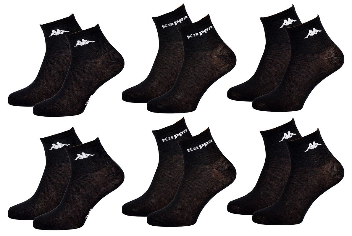 chaussettes kappa quarter 6 pcs 8248no 35/