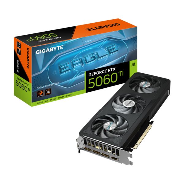 TARJETA GRAFICA GIGABYTE RTX 5060 TI EAGLE MAX OC GDDR7