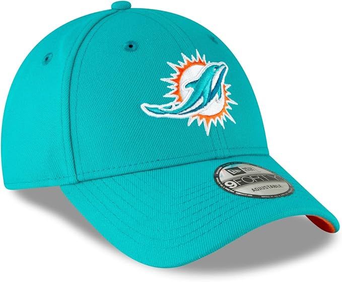 Casquette Réglable 9forty Miami Dolphins The League Bleu