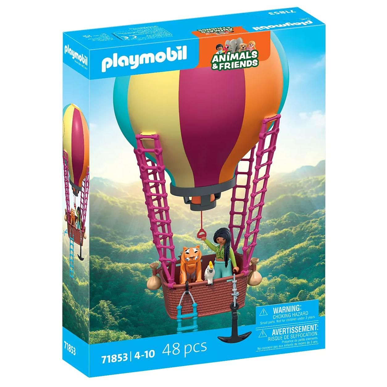 Playmobil | Animals & Friends | Voyage en Ballon | Jouets à partir de | Cadeau pour Enfants | Développe la créativité & 'imagination | Ballon comme décoration à Suspendre | 71853 - vue 8