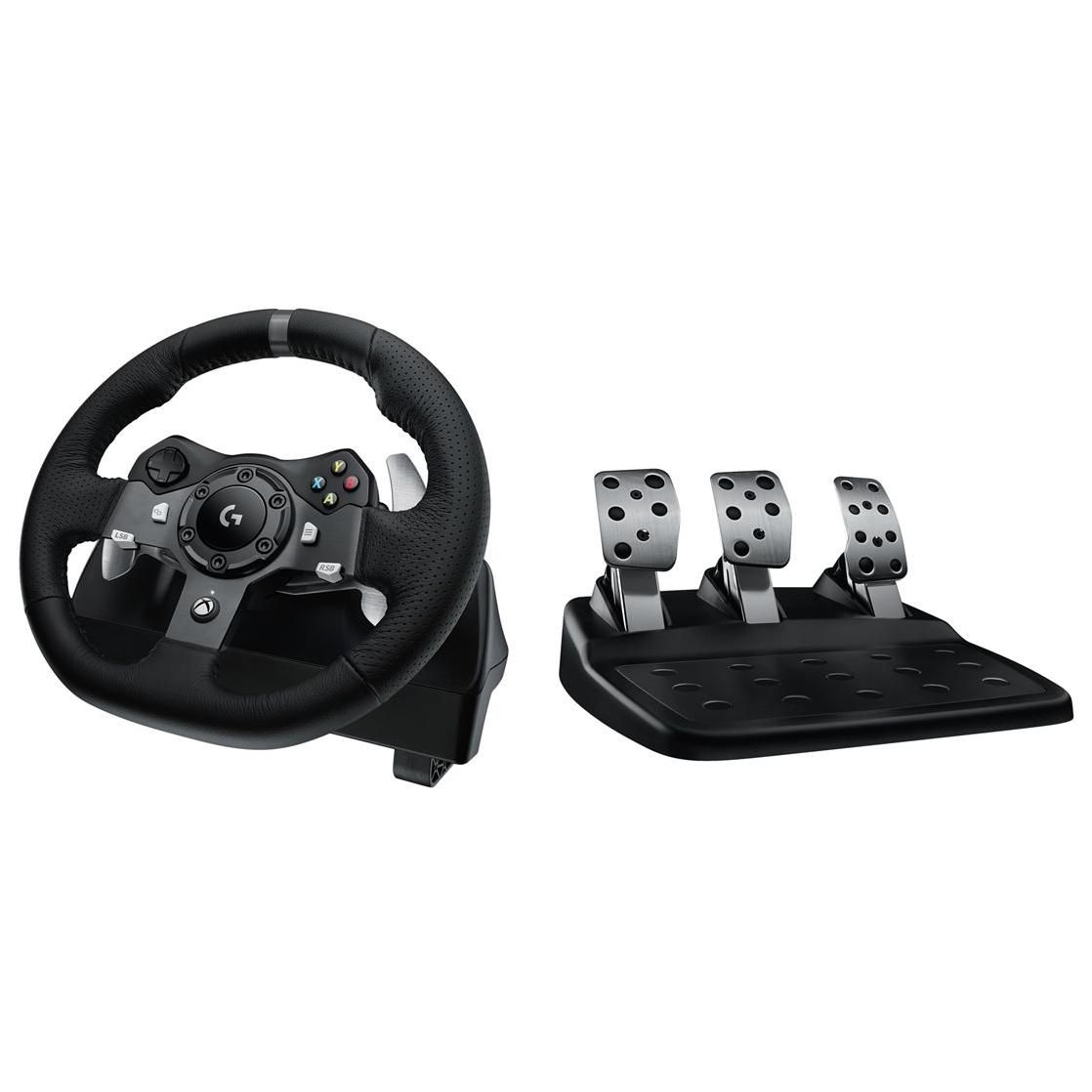 Logitech G920 Driving Force - Ensemble volant et pédales - filaire - pour Microsoft Xbox One