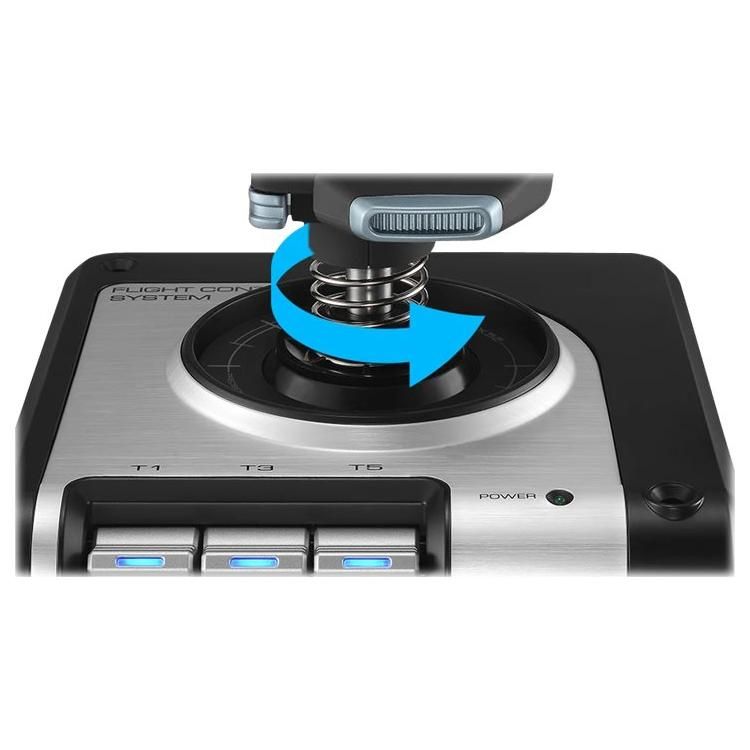 Logitech G X52 H.O.T.A.S. - Joystick et accélérateur - filaire - pour PC