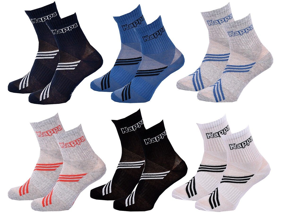 Chaussettes enfant Kappa Chaussettes Enfant QUARTER Lot de 6 Pack de 6 Paires 8948 27 / - vue 2