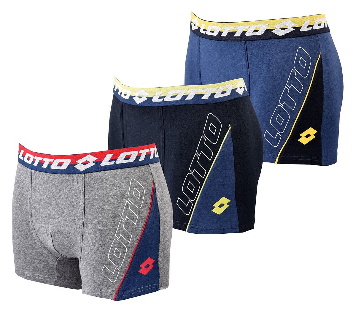 boxer homme lotto pack de 3 boxers 0960 - vue 2