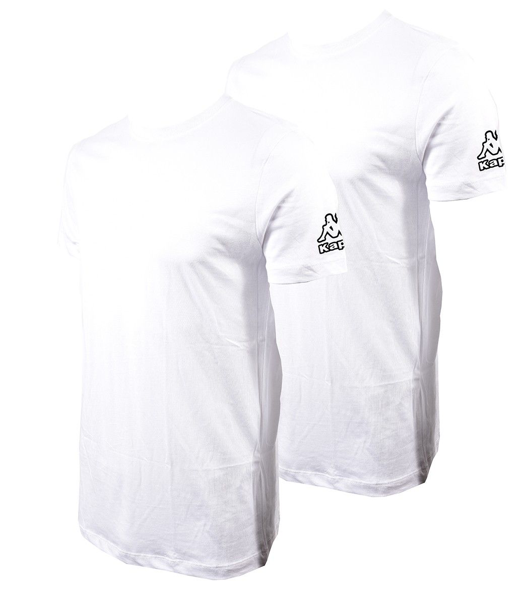 t shirt kappa pack de 2 col rond 0936 - vue 2