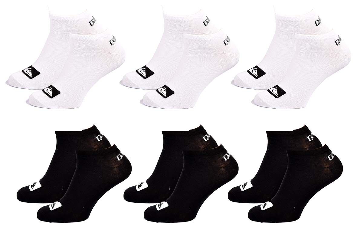 chaussettes quiksilver sneaker pack de 6 paires 676862 39/ - vue 3