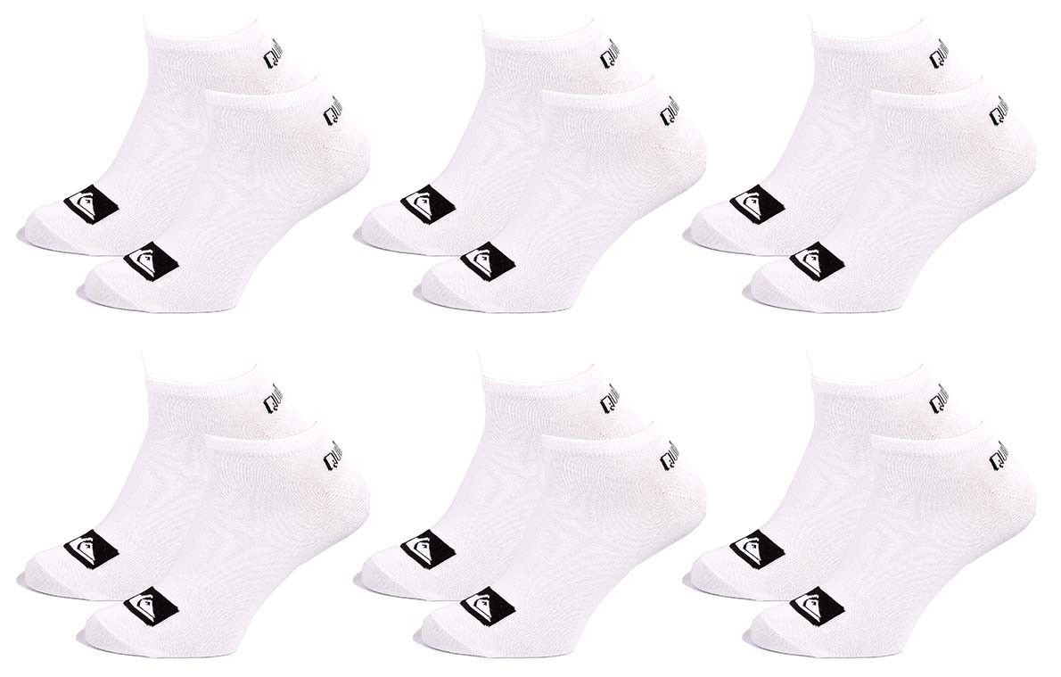 chaussettes quiksilver sneaker pack de 6 paires 6762 39/