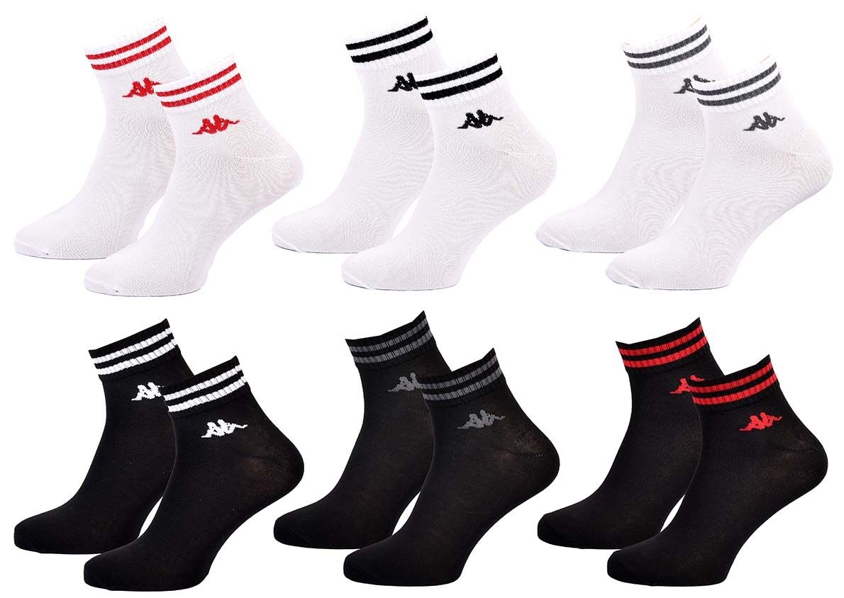 Chaussettes Kappa Chaussettes QUARTER 6 pcs 0215 39 / - vue 2
