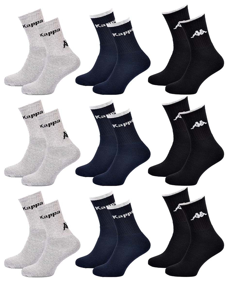 Chaussettes Kappa Chaussettes CREW 9 Pcs 67458 39 / - vue 2