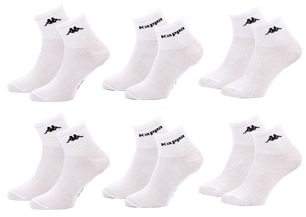 chaussettes kappa quarter 6 pcs 8248bl 35/