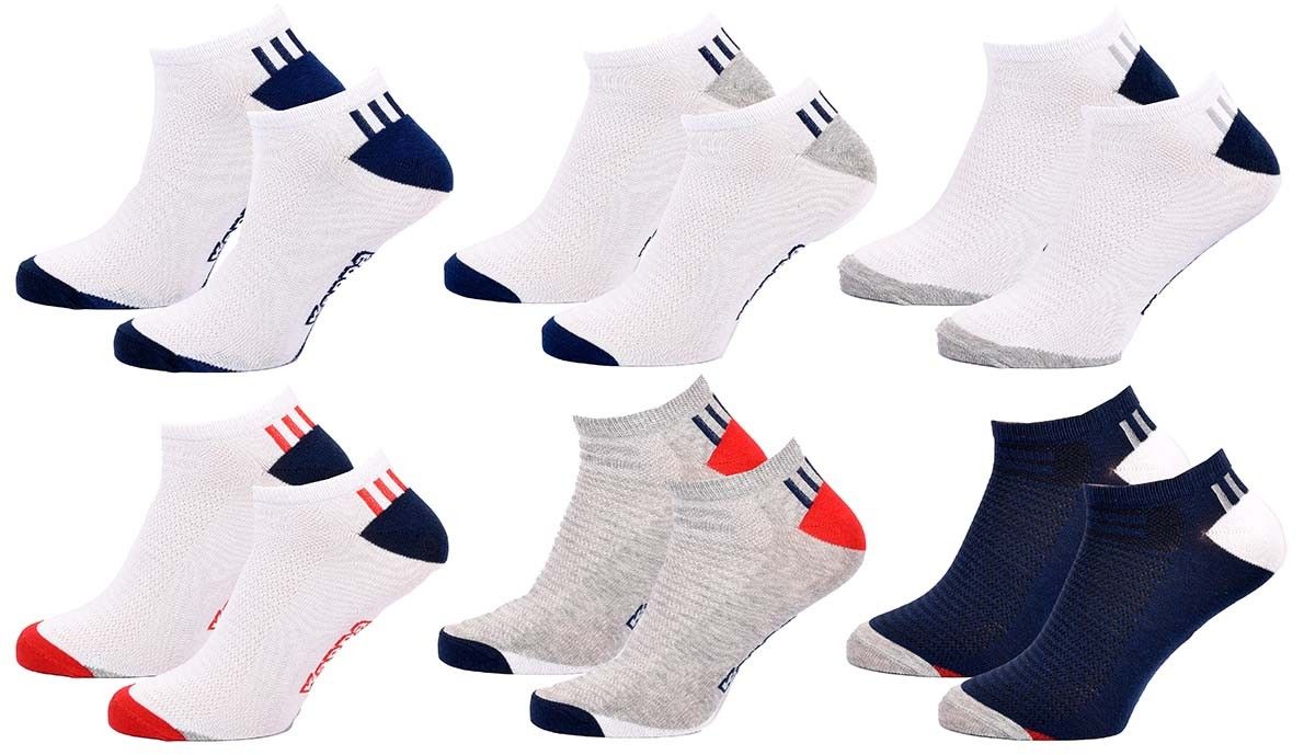 chaussettes kappa sneaker 6 pcs 1347 39/ - vue 3