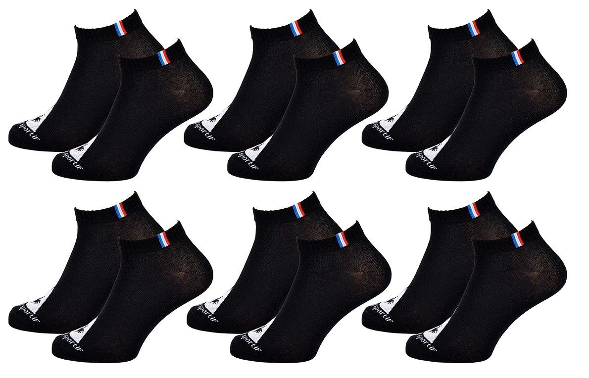 chaussettes sneaker le coq sportif pack de 6 9415 42/