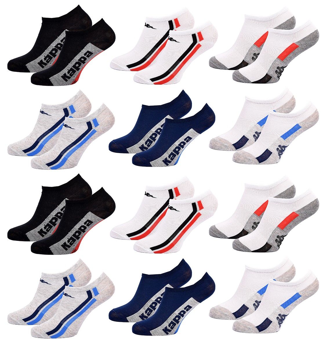 Chaussettes enfant Kappa Chaussettes SNEAKER 12 PCS 6047 27 / - vue 2