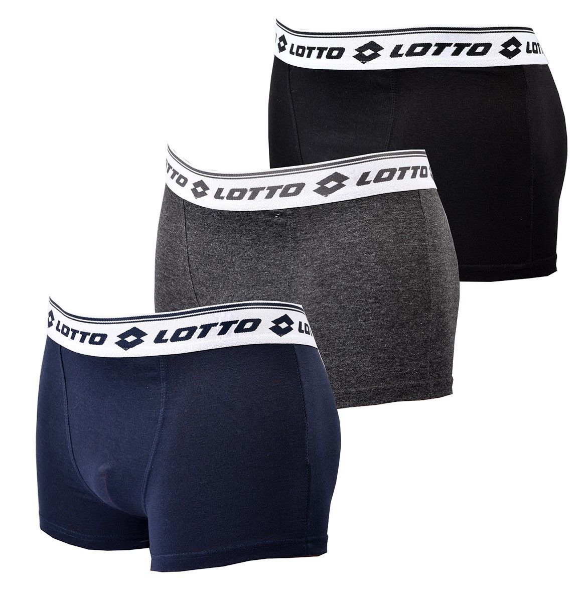 Boxers Lotto Boxer homme Pack de 3 Boxers 0860 EU - vue 2