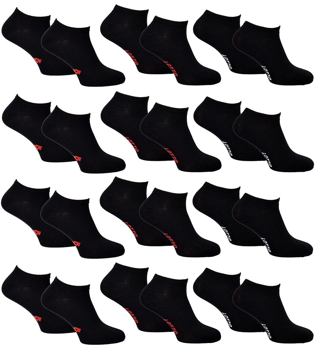 chaussettes homme lotto pack de 12 paires sneaker 4114 43/ - vue 2