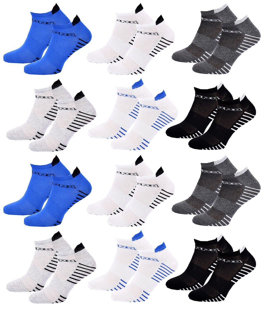 chaussettes homme sneaker kappa pack de 12 paires 1920 39/