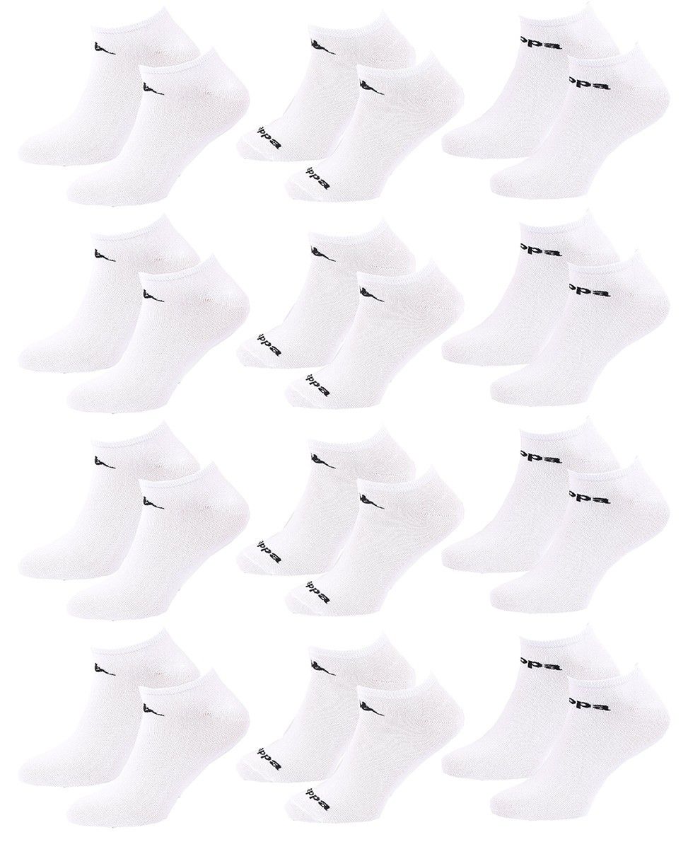 chaussettes homme sneaker kappa pack de 12 paires 4615 43/