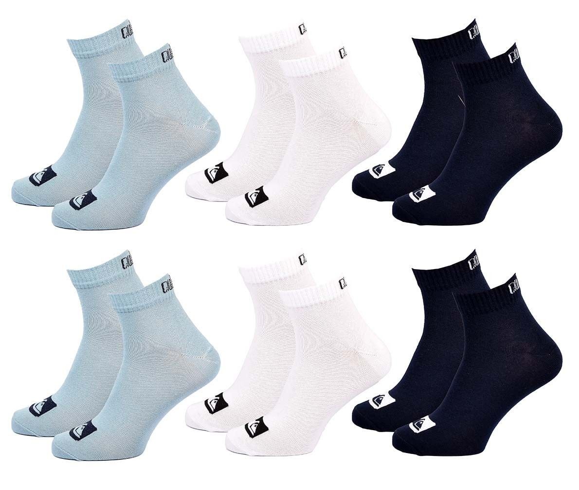 Chaussettes Quiksilver Chaussettes QUARTER Pack de 6 Paires 7462 39 / - vue 2