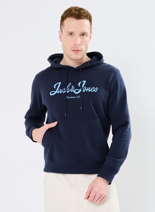 Pull Jack & Jones Jor Time Sweat Hood EU - vue 10