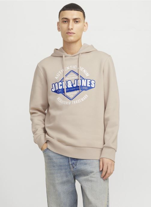 vêtements jack & jones jjelogo sweat hood 2 col 24/25 noos pour accessoires - S