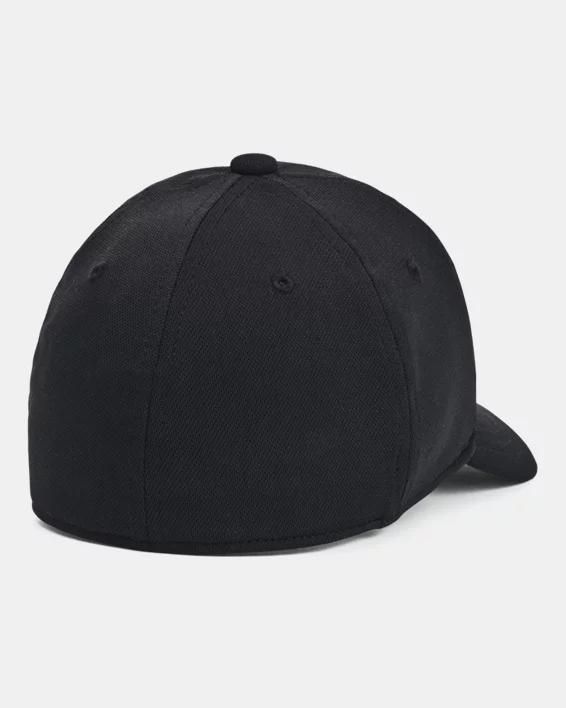 Casquette Extensible Under Armour Blitzing Low Pour Garçon Noir / Mod Gris Ysm/Ymd