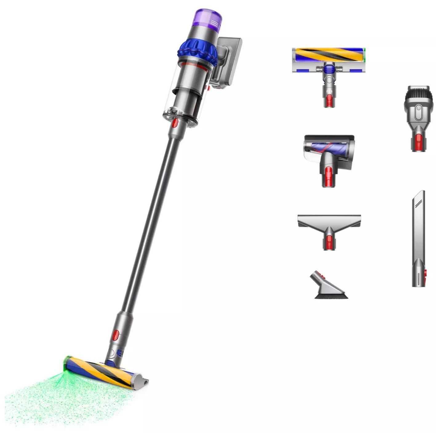 Aspirateur balai Dyson V15 Detect Fluffy - vue 8