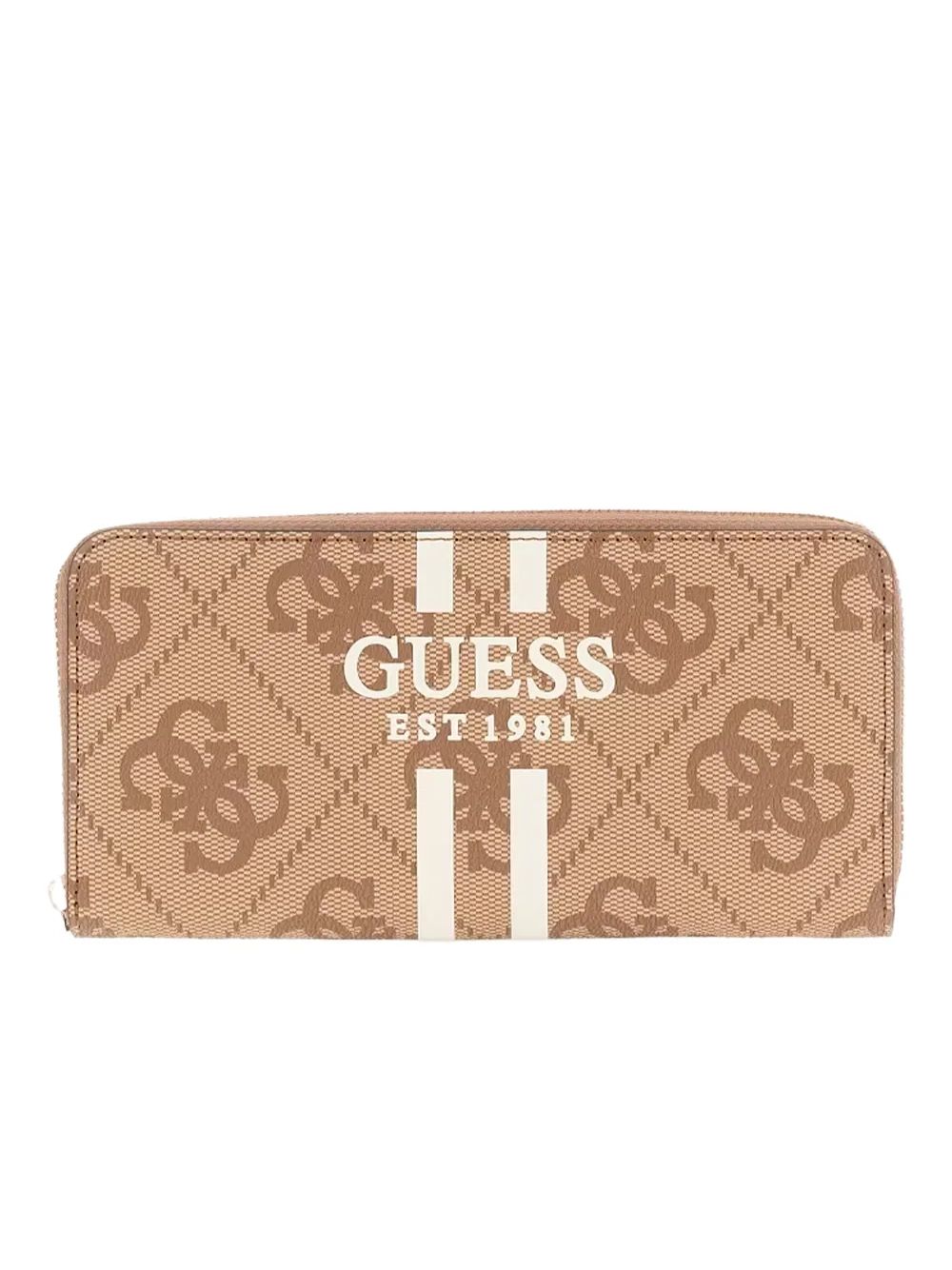 Portefeuille Guess Laurel Maxi 4G Femme