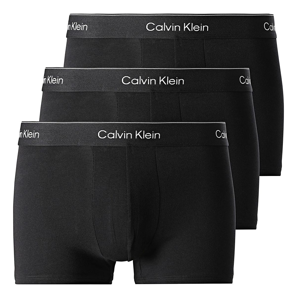 calvin klein 3-pack icon stretch boxers noir - 2XL