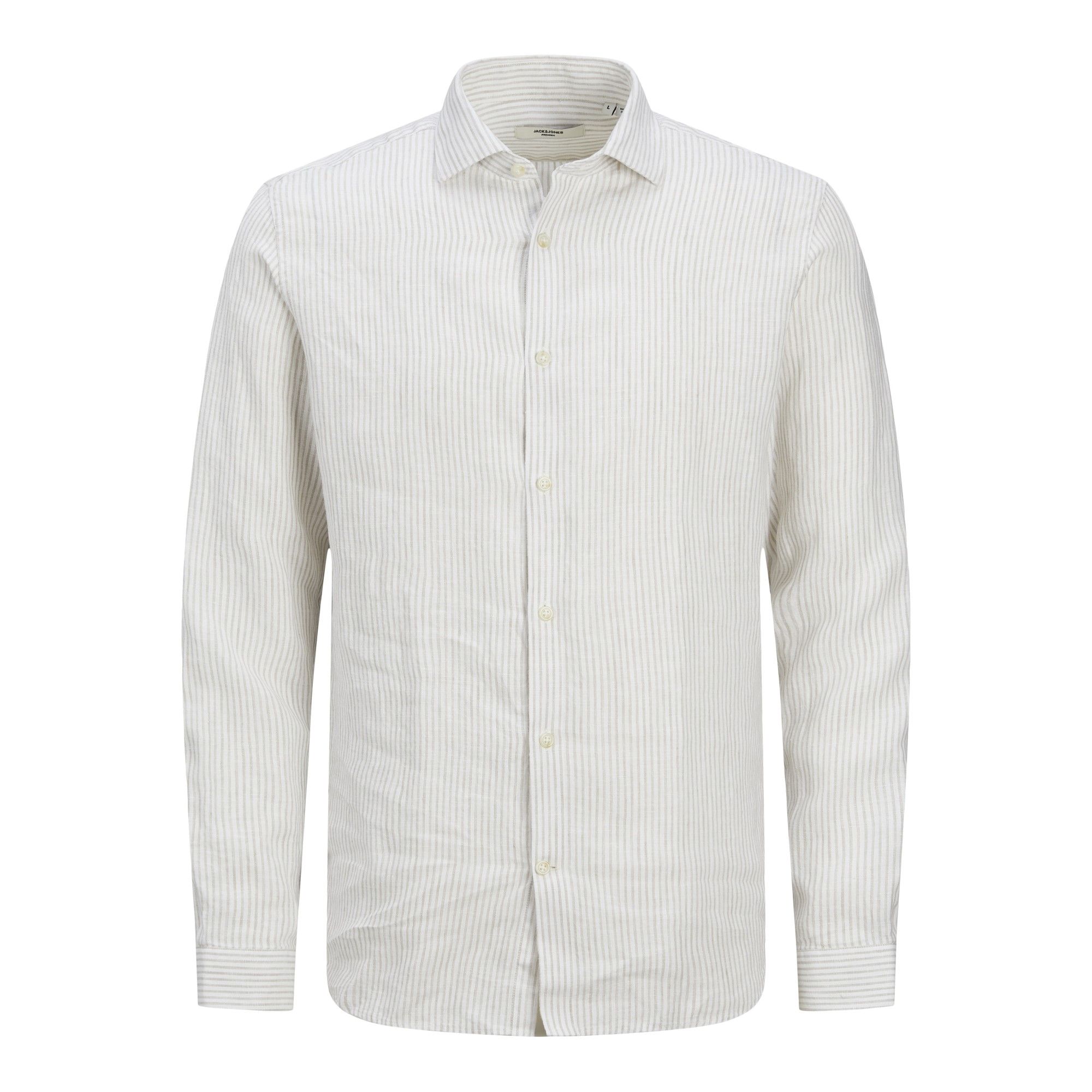 Chemise Jack & Jones 12251673 PARKER LINEN TRAVERINE IT - vue 2