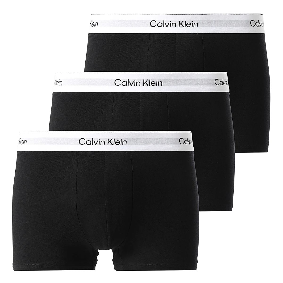 calvin klein 3-pack icon stretch boxers noir - 2XL