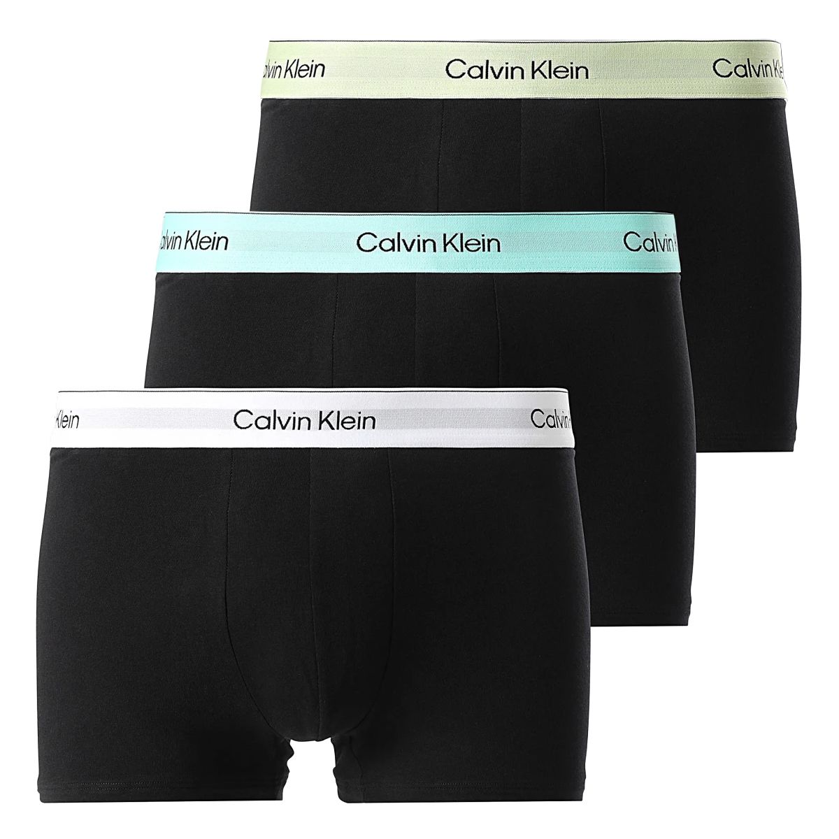 Caleçons Calvin Klein Jeans Lot de 3 boxers Ref 65596 VRB EU - vue 4