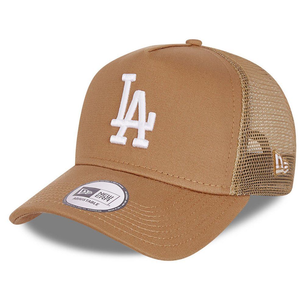 New Era A Frame Trucker Cap Los Angeles Dodgers Wheat