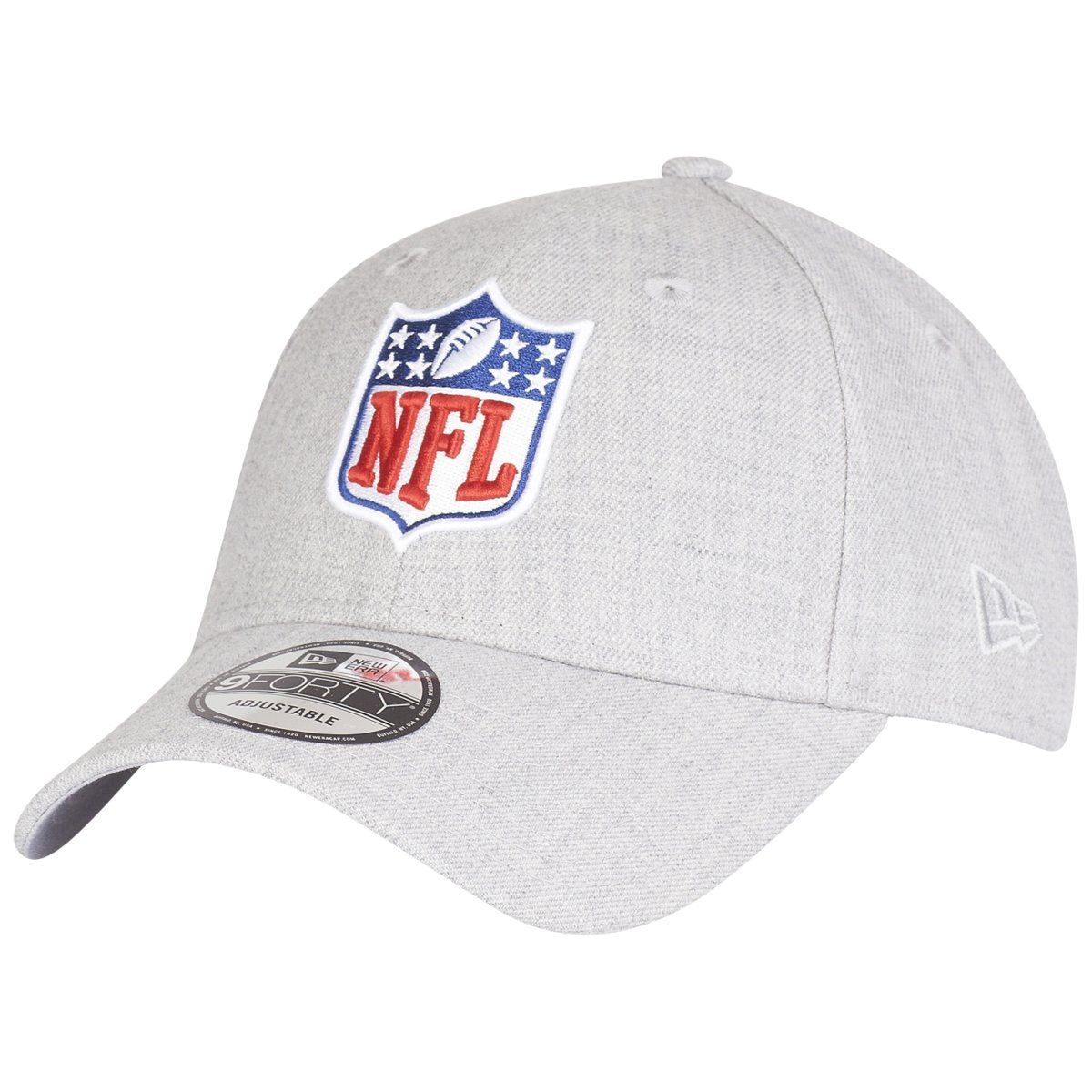 New Era 9forty Strapback Cap Nfl Shield Heather