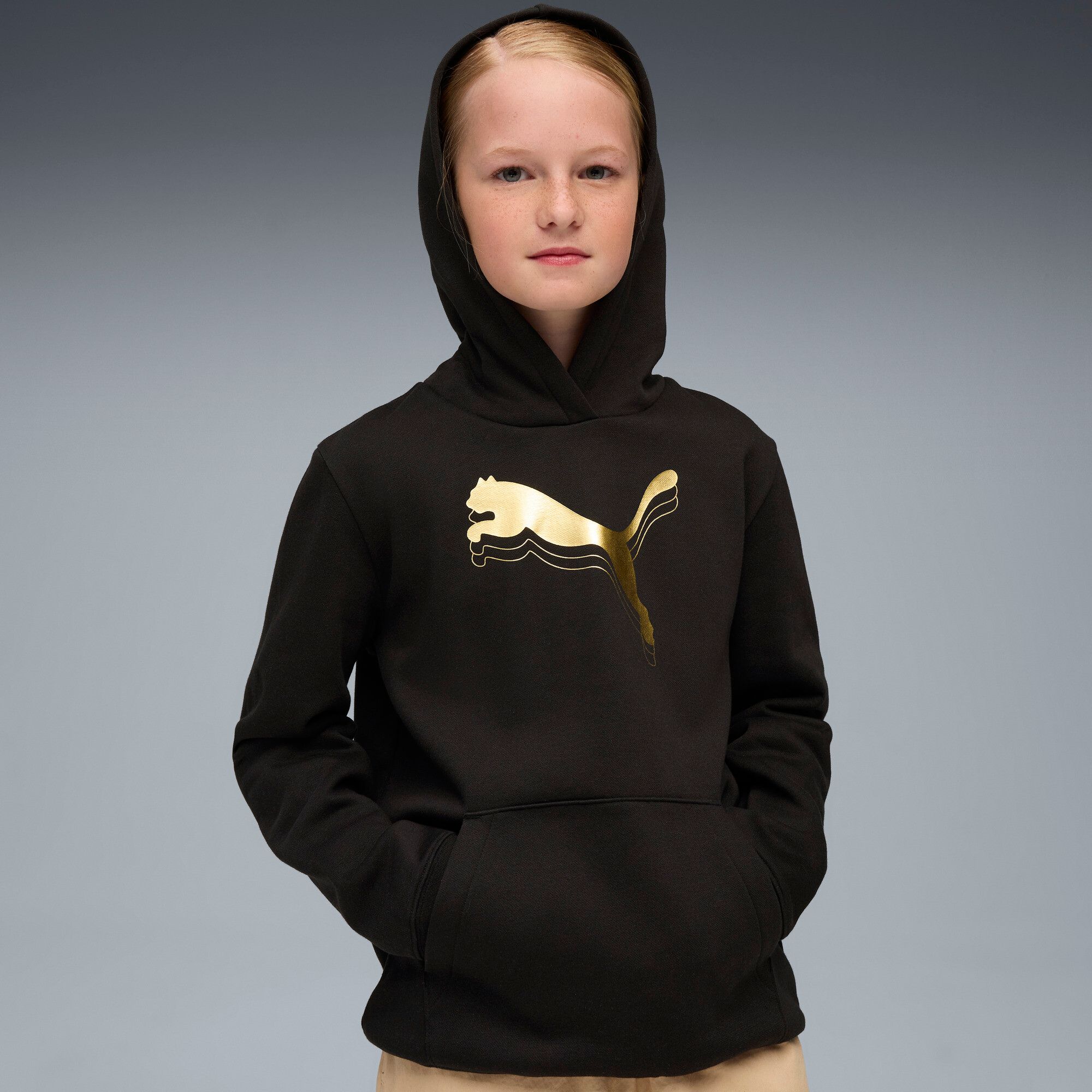 Hoodieà logo métallisé Essentials Enfant et Adolescent - vue 2