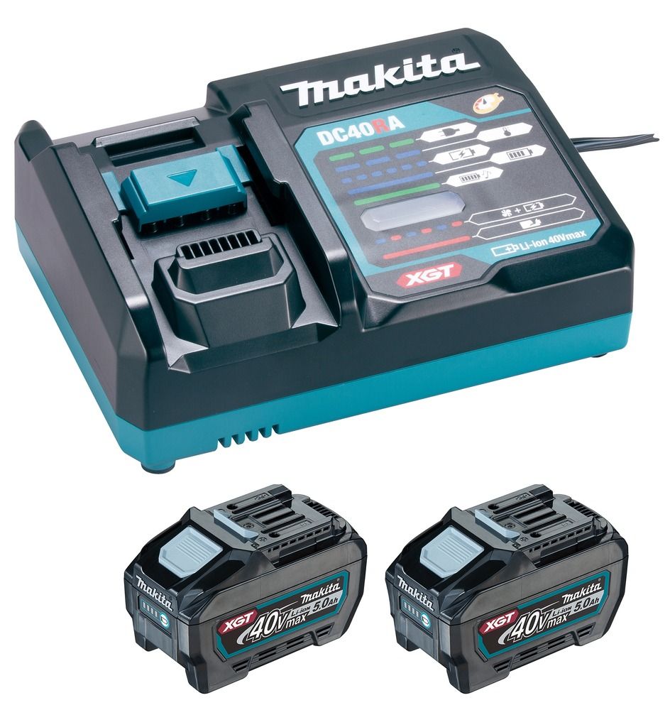 Pack batterie 2x5.0 Ah avec chargeur MAKITA 1911V6 0 - vue 2